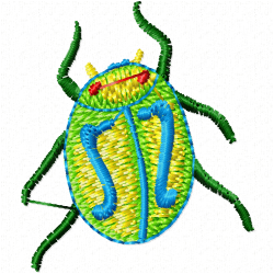 Insectes Embroidery Design 9